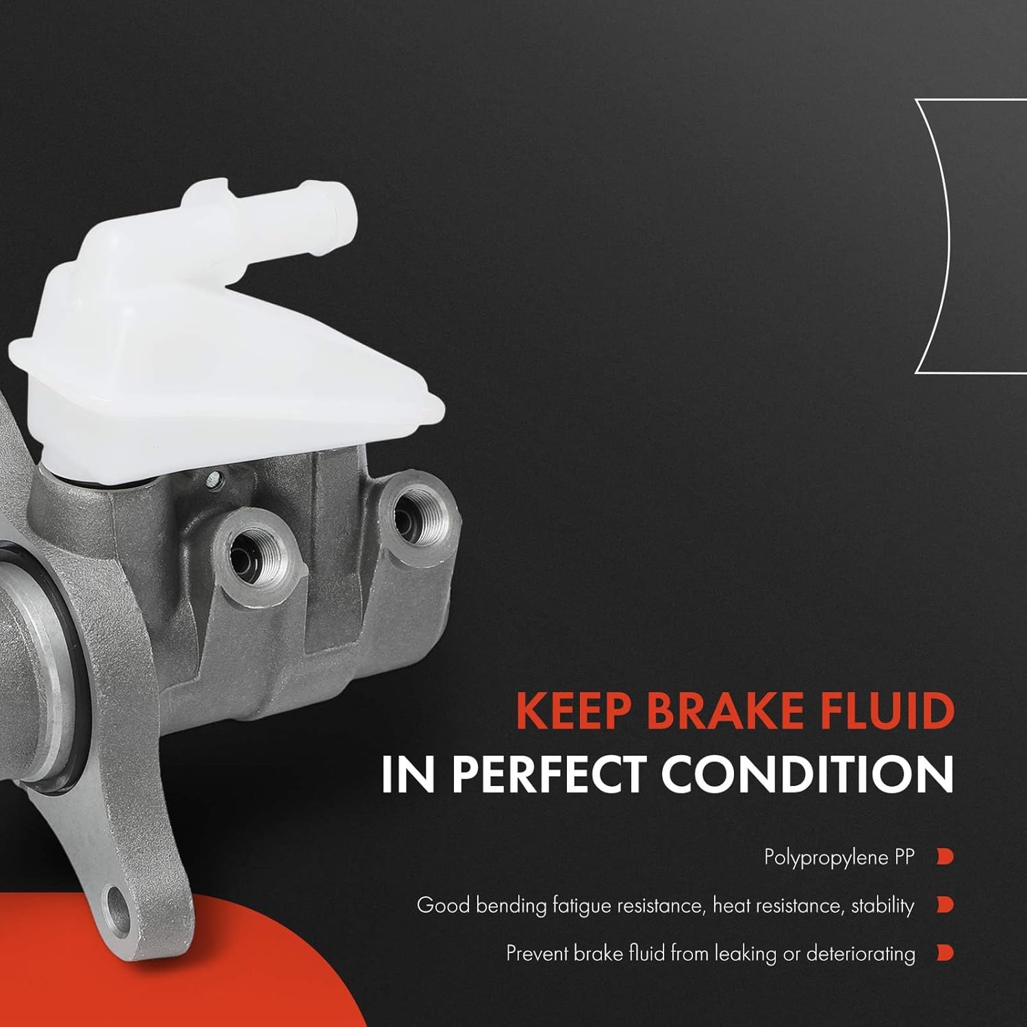 A-Premium Brake Master Cylinder with Reservoir and Cap Compatible with Infiniti Vehicles - QX60 2014-2017, JX35 2013, Pathfinder 2013-2018