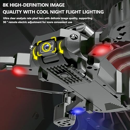 Miniatura 4 de GBSELL Dron con cámara para adultos, control remoto Uav, otoño fotografía aérea de alta definición aeronave controlada por radio control avión