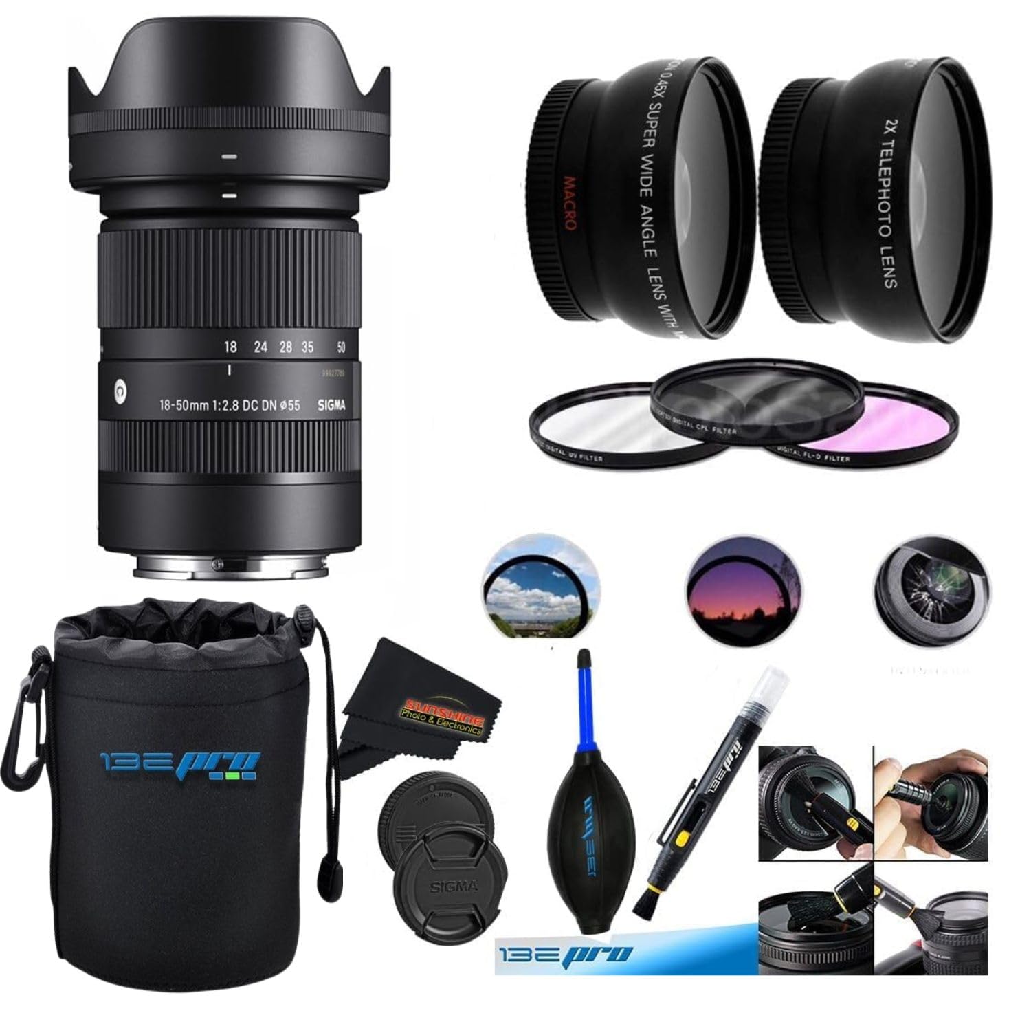 Sigma 18-50mm f2.8 DC DN Contemporary Lens for Sony E with