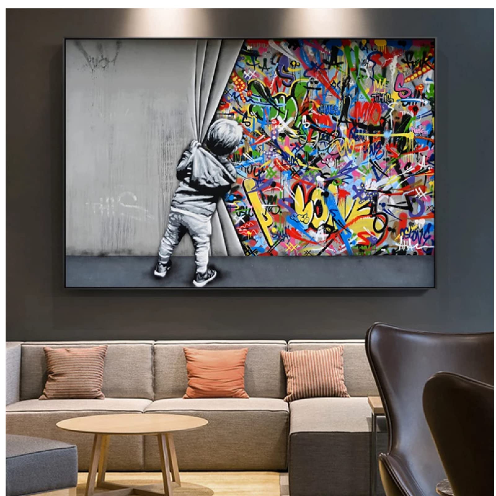 Amazon｜アートパネル 15.7x23.6in（40x60cm）x1pcsフレームなし抽象