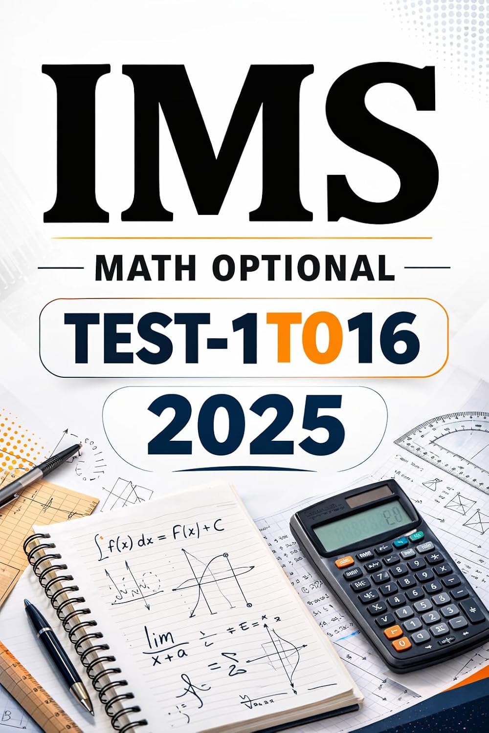 Buy IMS Math Optional Test-1 to 16 2025 Photocopy (IAS) Book Online at ...