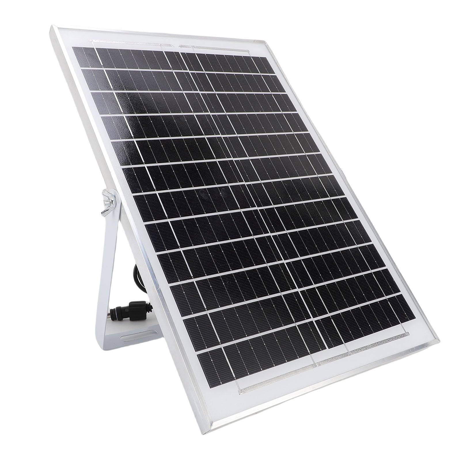 GLOGLOW Plastikowe Podwójne Wodoodporne Wentylatory Panel Słoneczny 15 W 2688 Obr./min dla Kurnika Szopa Szklarniowa Wentylacja Domu dla Zwierząt Zestaw Słonecznego Wentylatora Wyciągowego Stop