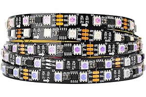 BTF-LIGHTING WS2811 Waterproof IC=RGB+IC Addressable Dream Color LED Strip, Ideal Indoor Home Accent