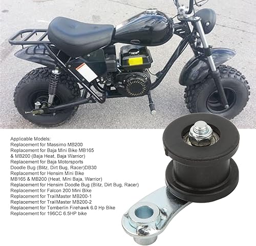 Miniatura 3 de OUKENS Chain Tensioner, Chain Roller with 1-3/4" Roller for 196cc 6.5HP Massimo MB200 Hensim Baja Heat Warrior MB165 MB200 Coleman Ct200u Falcon 200