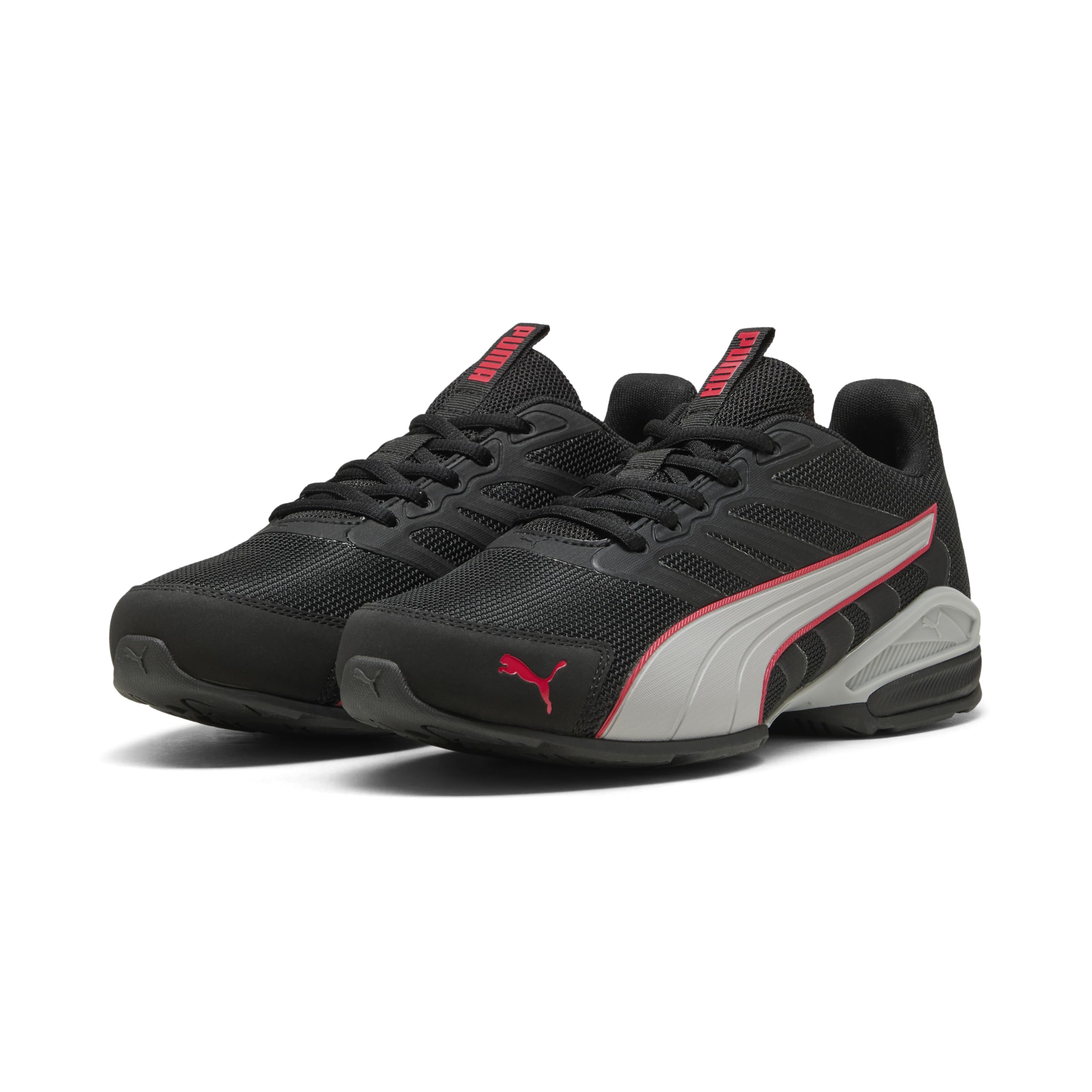 PUMA Electro Road Unisex-Laufschuh, schwarz-grau, Echo-for All Time RED, 4 UK – Ansicht 2