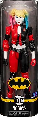 Miniatura 2 de DC Comics Batman, figura de acción de Harley Quinn de 12 pulgadas, juguetes para niños de 3 años en adelante
