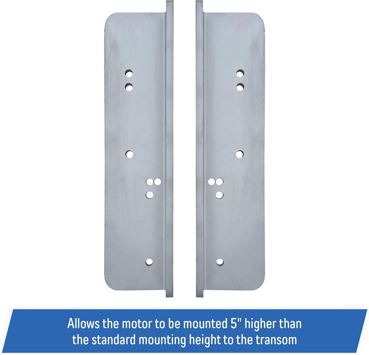 5" Jack Plate Extension Set for Outboard Motor - Port + Starboard