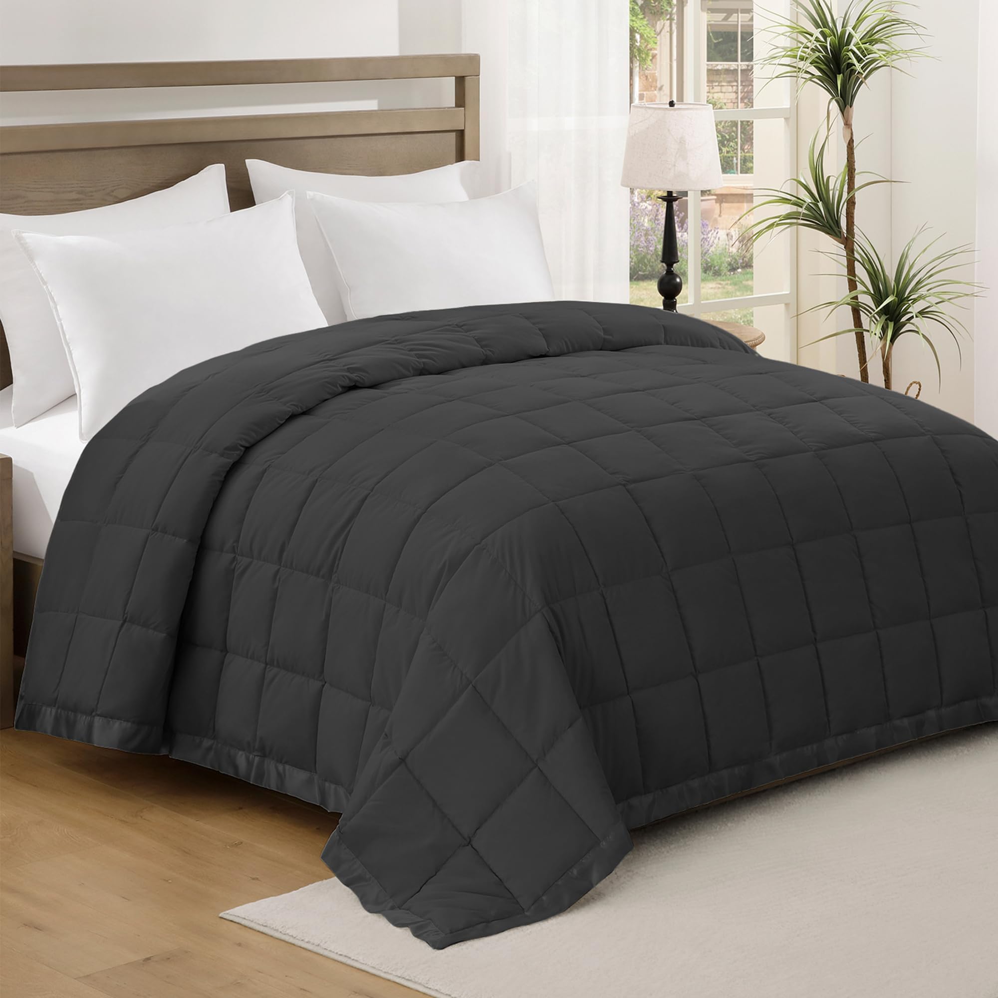 Amazon.com: UNIKOME Blankets King Size - Soft Lightweight Retro Down ...
