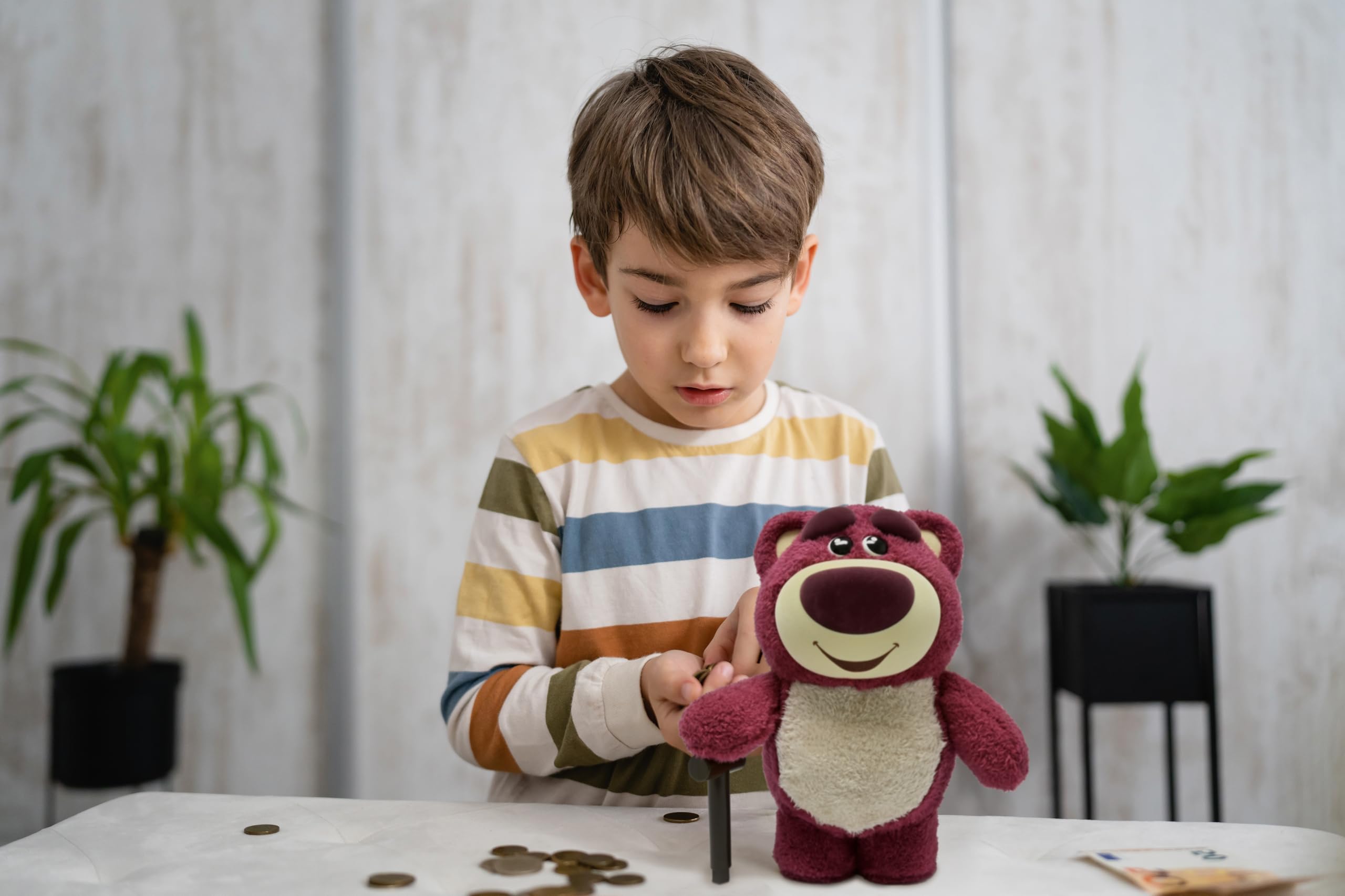 Lexibook, Lotso, Cassaforte elettronica Lotso, Rosa Rosso, JG140TS1