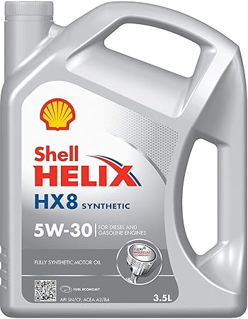 shel SHELL HELIX HX8 SYNTHETIC 5W30 3.5ltrs Fully synthetic motor oil