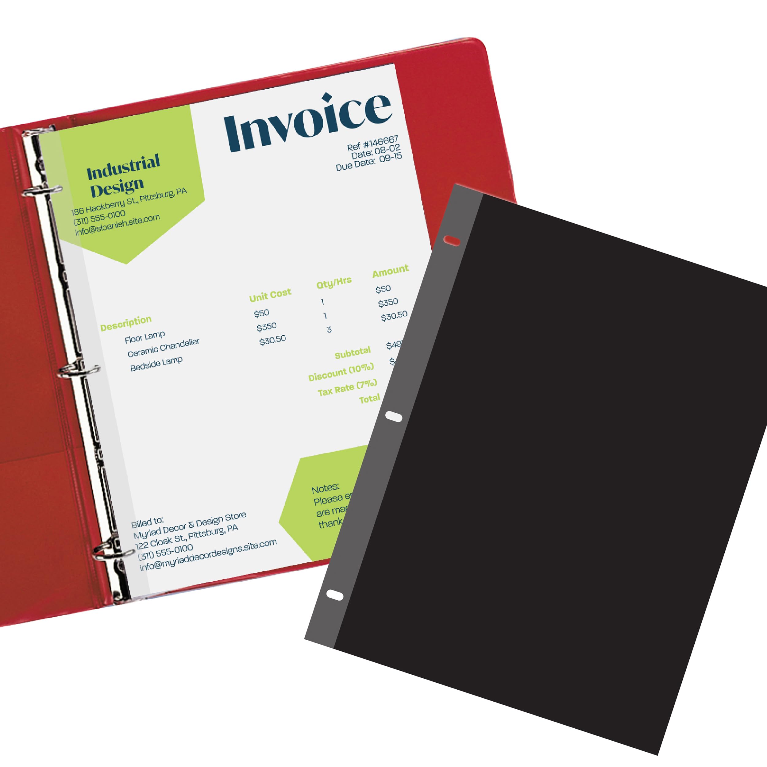 C-Line Traditionelle Standard-Gewichts-Poly-Blattschutzfolie, transparent, 21,6 x 27,9 cm, 100 Stück pro Box (03213)