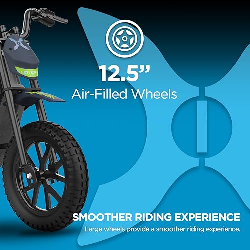 Miniatura 8 de Hover-1 H1 TRAK Electric Dirt Bike for Kids  9MPH 9MI Range Powerful 250W Motor-24v5ah Hand Brake Quick Charge 4HRS