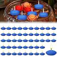 Candele Galleggianti Bianche - 50 Pezzi Per Decorazioni | Senza Fumo E Senza Gocciolamento - Foto 3