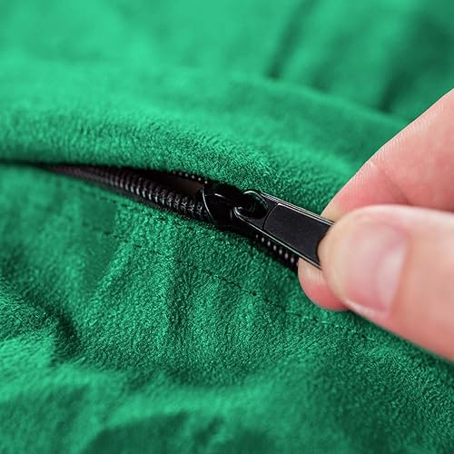 Miniatura 5 de Sillón tipo puf grande de Chill Sack, con espuma viscoelástica y funda de microfibra suave, 3 pies, Microfibra