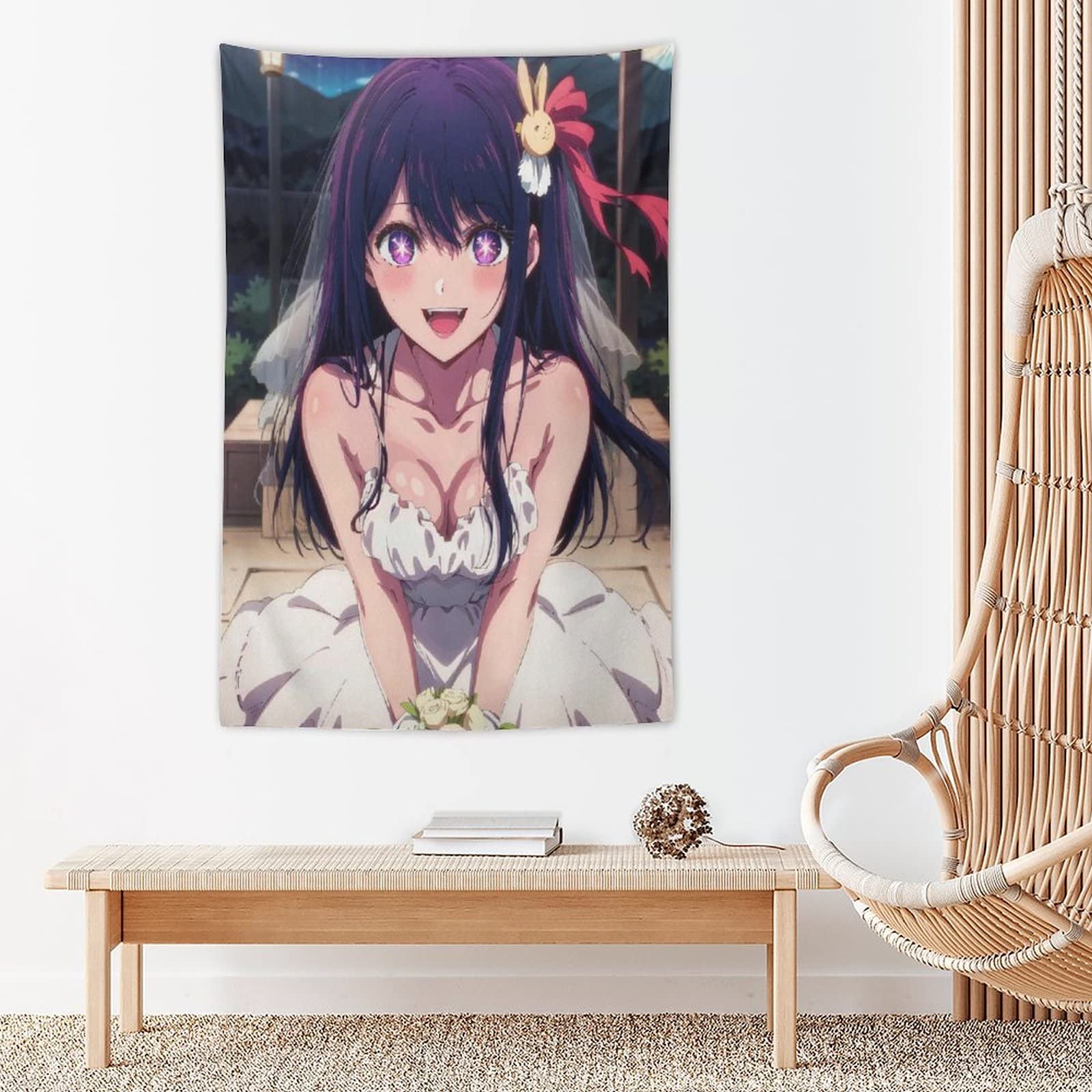 Amazon.co.jp: 推しの子 星野アイ タペストリー インテリア 壁飾り