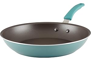 Rachel Ray Agave Blue 12.5 Inch Nonstick Frying Pan/Skillet