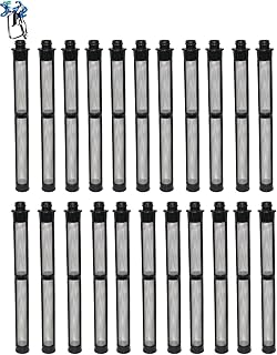(22pcs) 287032 60 Mesh Airless Spray Gun Filters, Compatible with Graco Contractor PC, Contractor II, FTx, Silver Plus, Flex Plus & More, Durable High-Pressure Replacement Filters