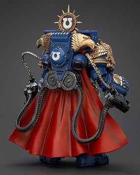 JoyToy Warhammer 40K 1:18 Action Figure, Ultramarines Marneus Calgar, Chapter Master with MKX Gravis Armour and Gauntlets of Ultramar
