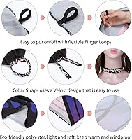 Vista 4 de AWAYTR Chal de alas de mariposa para mujer, capa de hada para mujer, accesorio de disfraz de Halloween