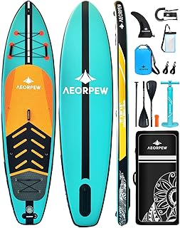 Aufblasbare Paddelbretter für Erwachsene, 88,9 cm breit Stand Up Paddle Board Wettbewerbsniveau Verstärkung mit allen Premium SUP Board Zubehör für Erwachsene & Jugendliche aller