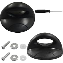 2 Pcs Universal Pot Lid Knobs, Black Bakelite