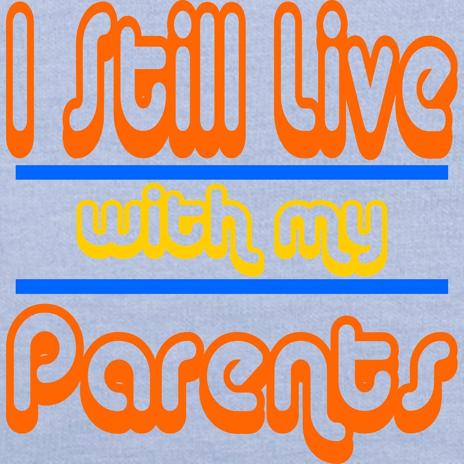 CafePress I Still Live My Parents Toddler T Shirt Cute Toddler Graphic Tee, 100% Cotton