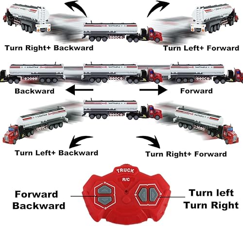 Miniatura 4 de Juguete de camión de bomberos de control remoto,Juguete de camión de control remoto,Juguete de camión de bomberos de 4 canales para regalo de