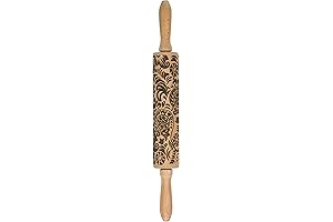 Embellish Your Baking Creations: Mrs. Anderson's Paisley Embossed Rolling Pin