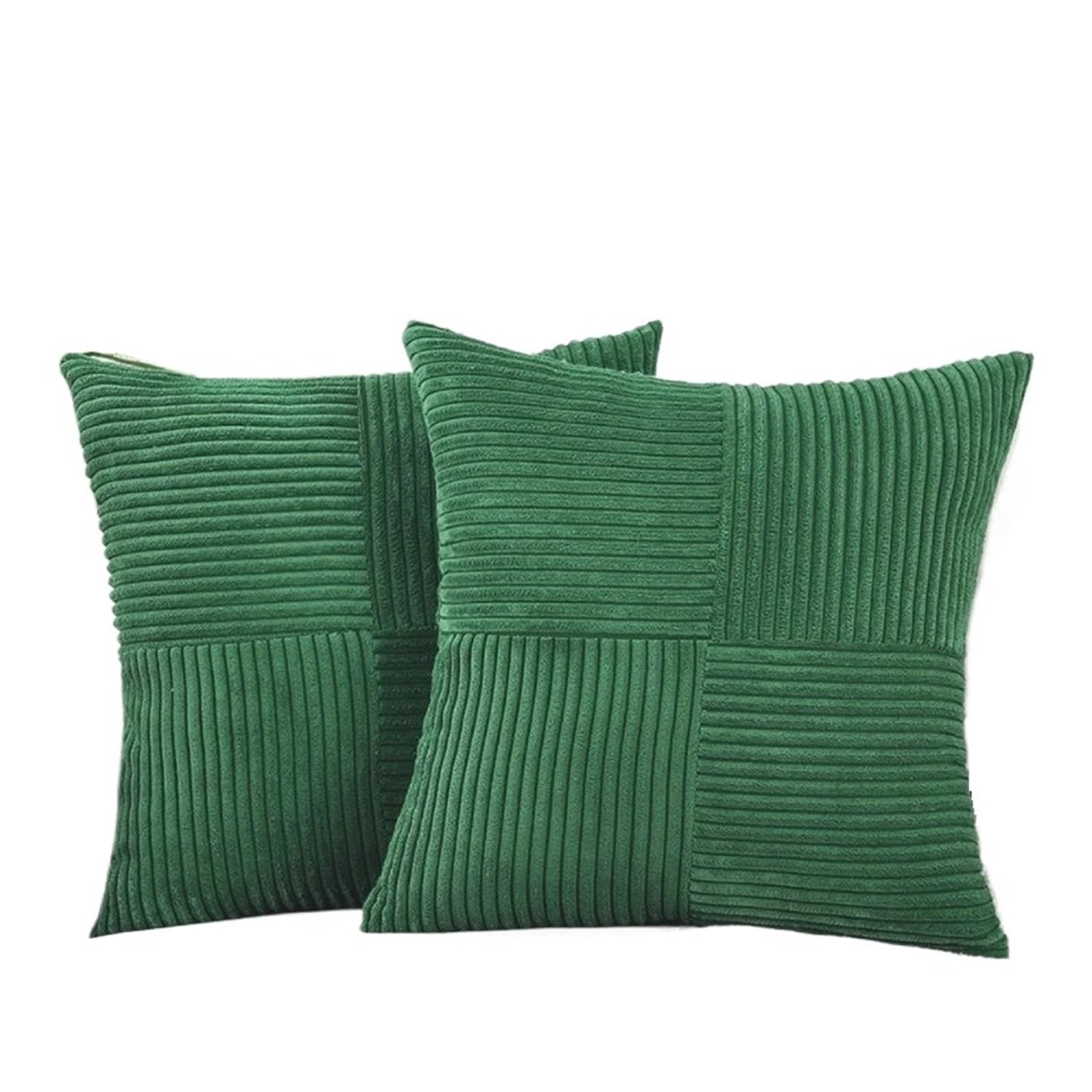 Pillowcases 2pc Pillow Cover Boho Spliced Throw Soft Couch Pillowcase Cross Patchwork Textured Cushion Case For the bedroom