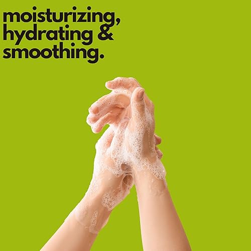 Miniatura 3 de Repuesto de jabón de manos espumoso con aceites esenciales, manzana verde, hidratante, totalmente natural, fabricado en Estados Unidos, 128 onzas