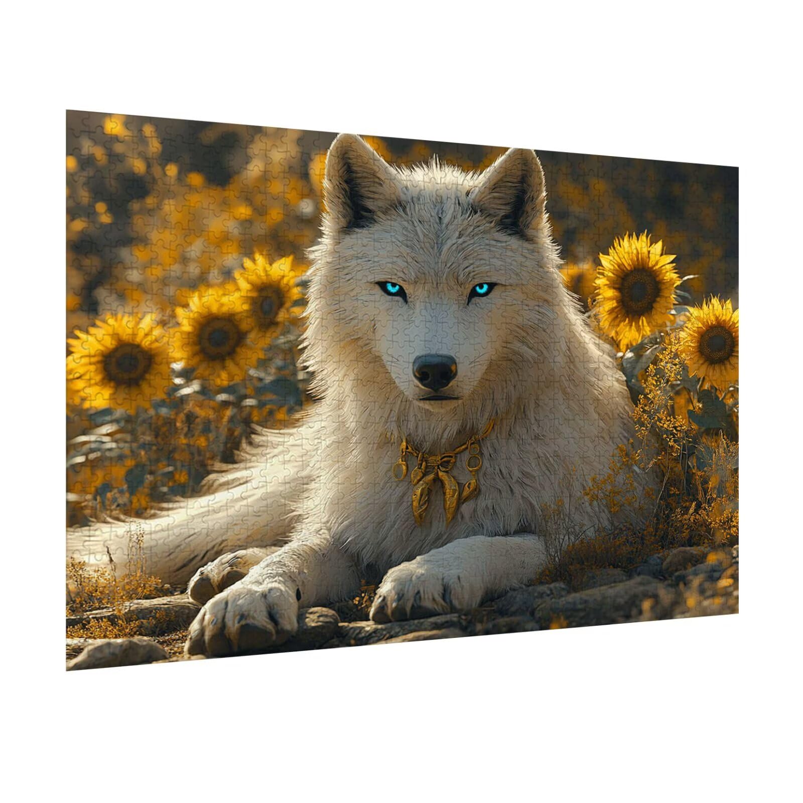 Puzzle 4000 Pezzi lupo Puzzle Classici per Gioco Familiare, n-396 | Impossibile Puzzles, Intrattenimento Creativo, Rilassamento e Intelligence, Regalo per Amore e Amico, Home Decor, Girosoli