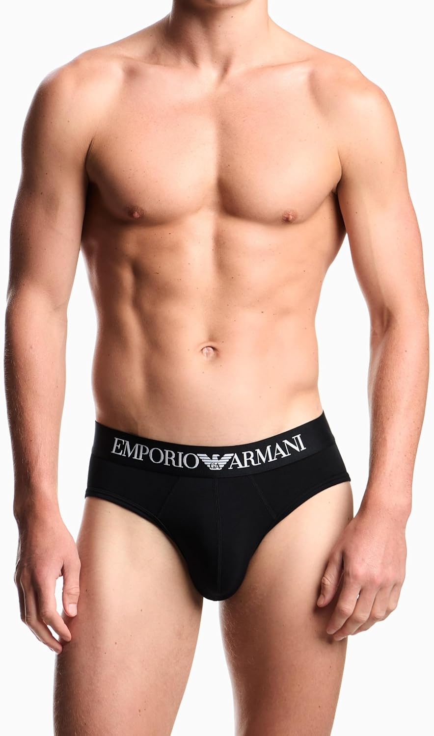 Emporio Armani Men's Cotton Stetch Brief