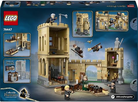 LEGO Harry Potter Hogwarts Castle: Flight Lessons 76447-9 Collectible Toy Making Set for Children and Adults, Birthday Gift (651 Pieces)