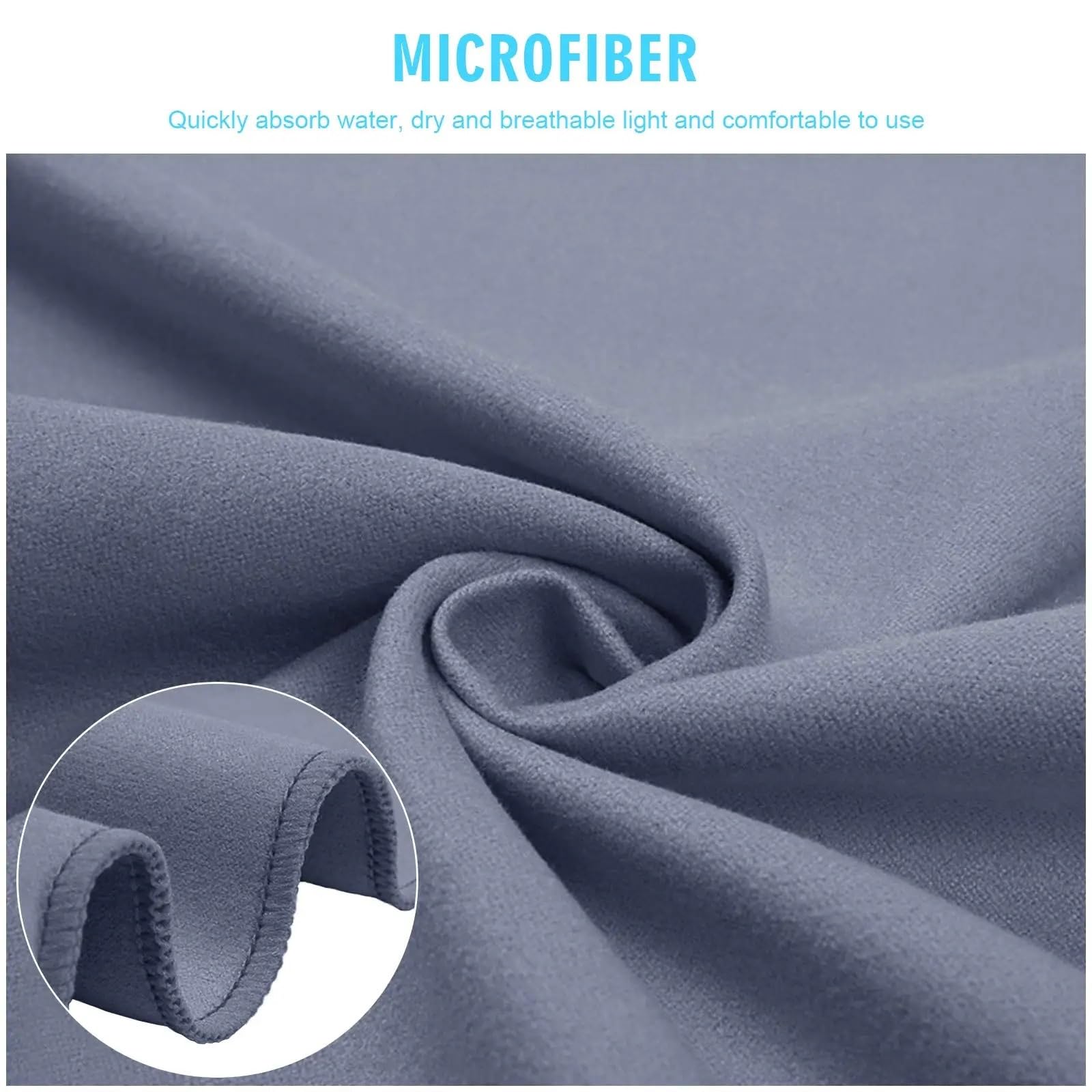Handtuch-Poncho Kapuzenhandtuch Männer Frauen Schwimmen Strand Reise Schnelltrocknend Wickelmantel Cape Badetuch Bademantel Surf Poncho