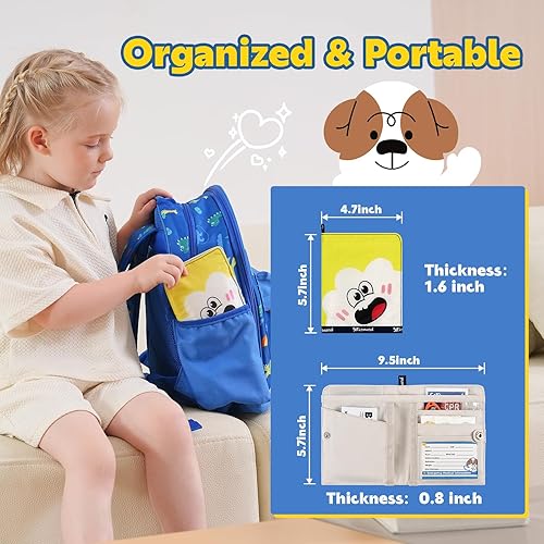 Miniatura 3 de StBernard Kit de primeros auxilios para niños, kit médico de bolsillo pequeño con bonitos bnadages, herramientas para emergencias diarias, bolsa