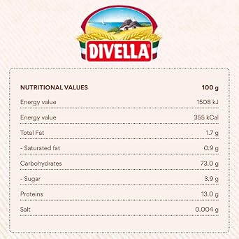 Divella Angel Hair Pasta #11, 16 oz. (Capellini Pasta Pack of 3) - Authentic Italian Pasta Made with Durum Wheat Semolina, Perfect 'Al Dente' Texture for Every Dish