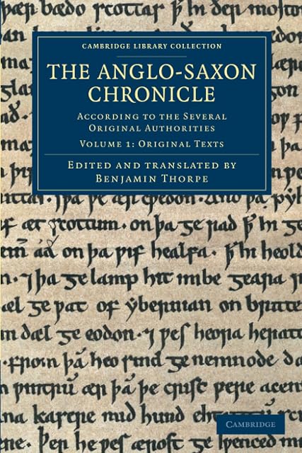 Portada de The Anglo-Saxon Chronicle: According To The Several Original Authorities: Volume 1