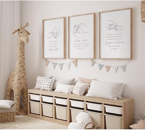 Miniatura 9 de Juego de 3 lienzos de decoración de pared de montaña neutra, lienzo de bosque, arte de pared, arte de pared, arte de pared, cuadros modernos,