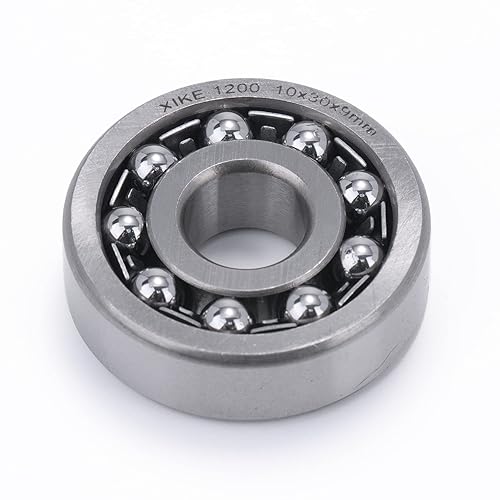 Miniatura 35 de XIKE 1 Pcs 108 Self-Aligning Ball Bearings 8x22x7mm, Open and Chrome Steel Fits DIY/Fans/Industrial/Agriculture/Pulp/Paper/Beverage/Textile