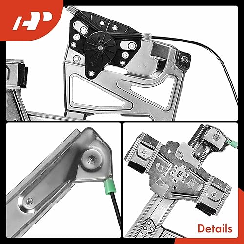 Miniatura 7 de A-Premium Elevalunas eléctrico sin motor compatible con Cadillac DTS 2006 2007 2008 2009, lado delantero izquierdo del conductor