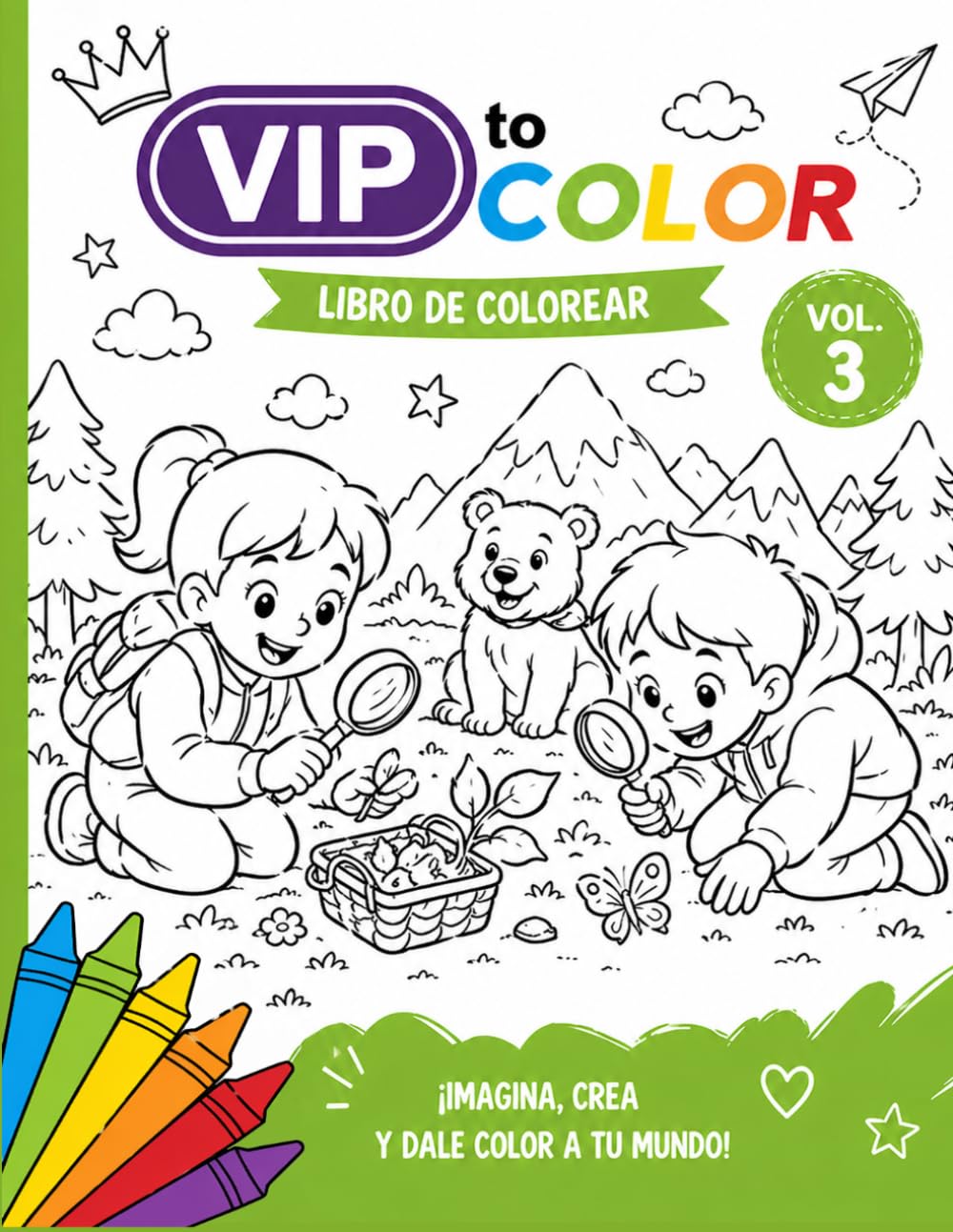 Libro para colorear VIP: Volumen 3 (VIP to COLOR – Colección de Libros para Colorear (Vol. 1–5))
