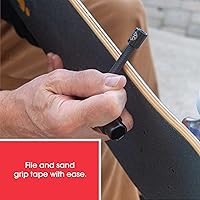 Vista 4 de Reflex TriFlex Skate Tool - Accesorio de herramienta portátil multifunción para patineta, longboard y patines