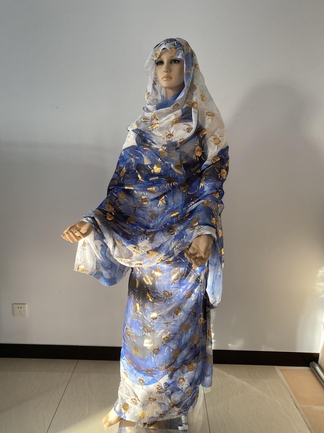 AL-MARAM Sudanese Women TOUB Dress (Blue) : Amazon.ca: Clothing, Shoes &  Accessories