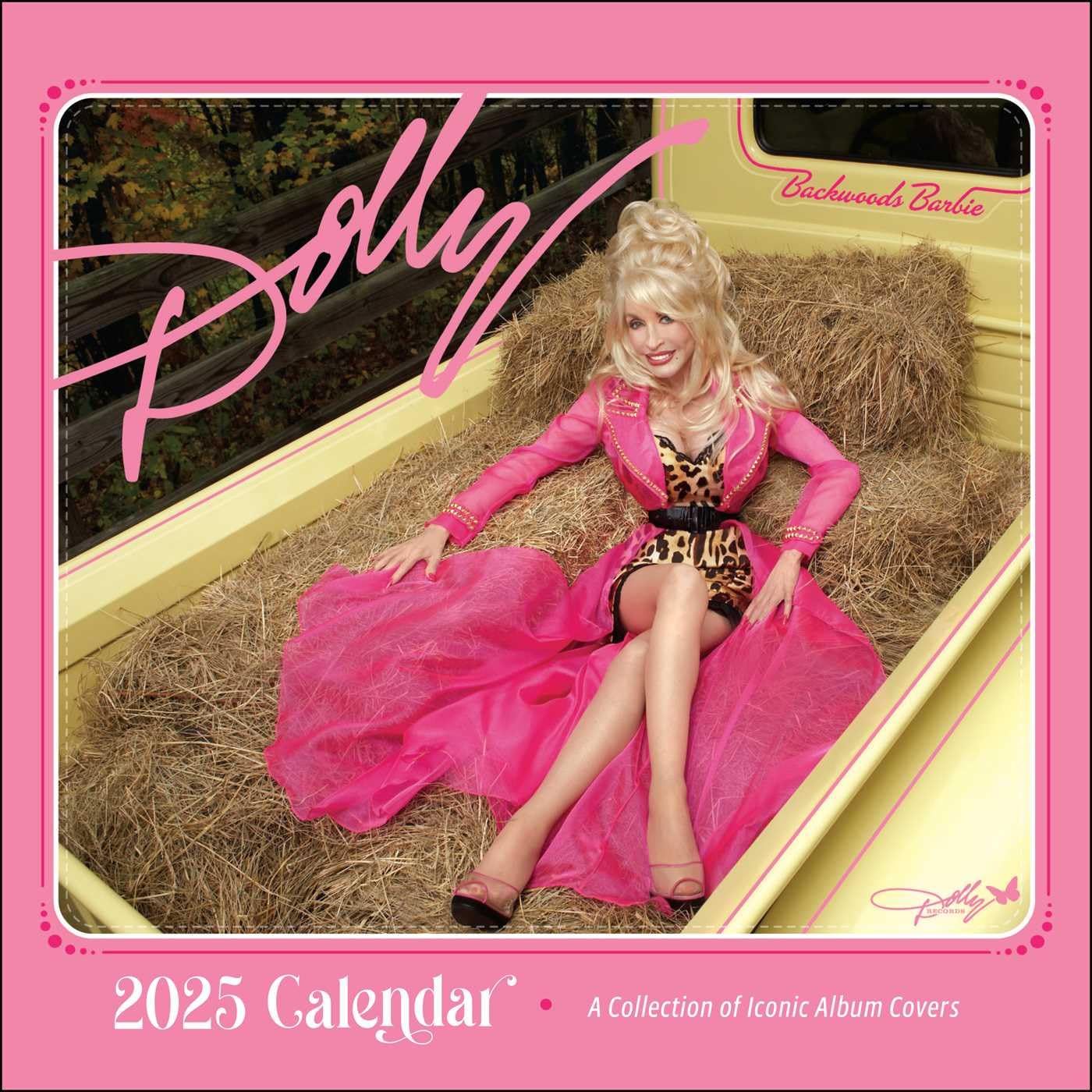 Dolly Parton 2025 Wall Calendar: A Collection of Iconic Album Covers