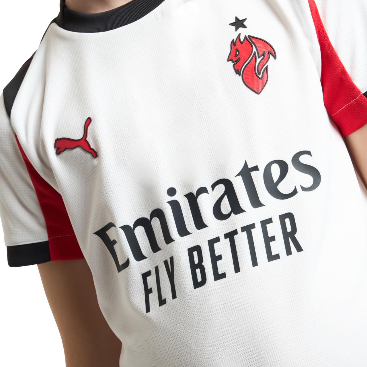 A.C. Milan Koszulka piłkarska na sezon 2025/2026, oficjalny produkt, chłopiec, 14 lat