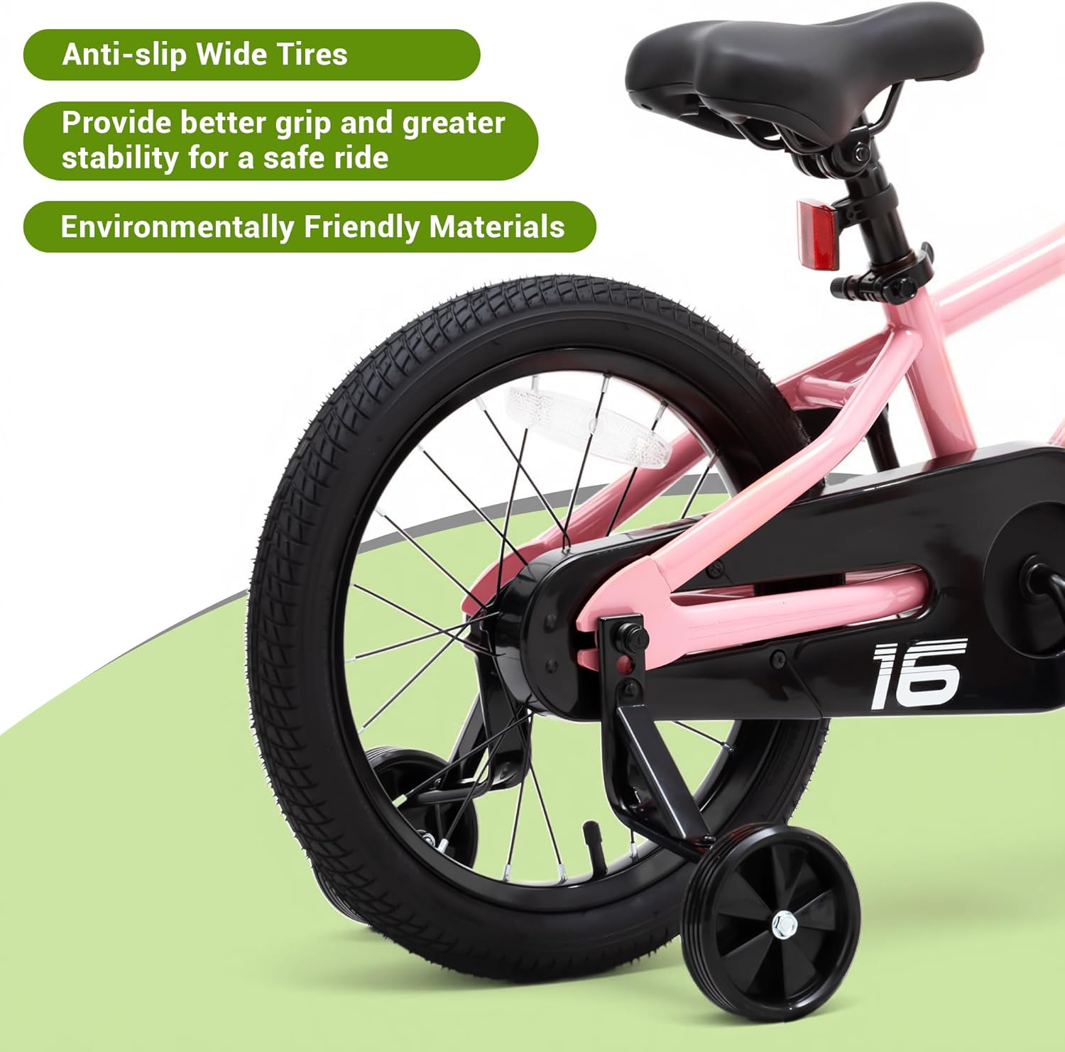 Kids Bike, 16 20 Inch Childrens Bike for Boys & Girls Ages 4-13 Years Old with Training Wheels or Kickstand, Multicolor to Choose, Adjustable Seat, Handbrake or Coaster Brake