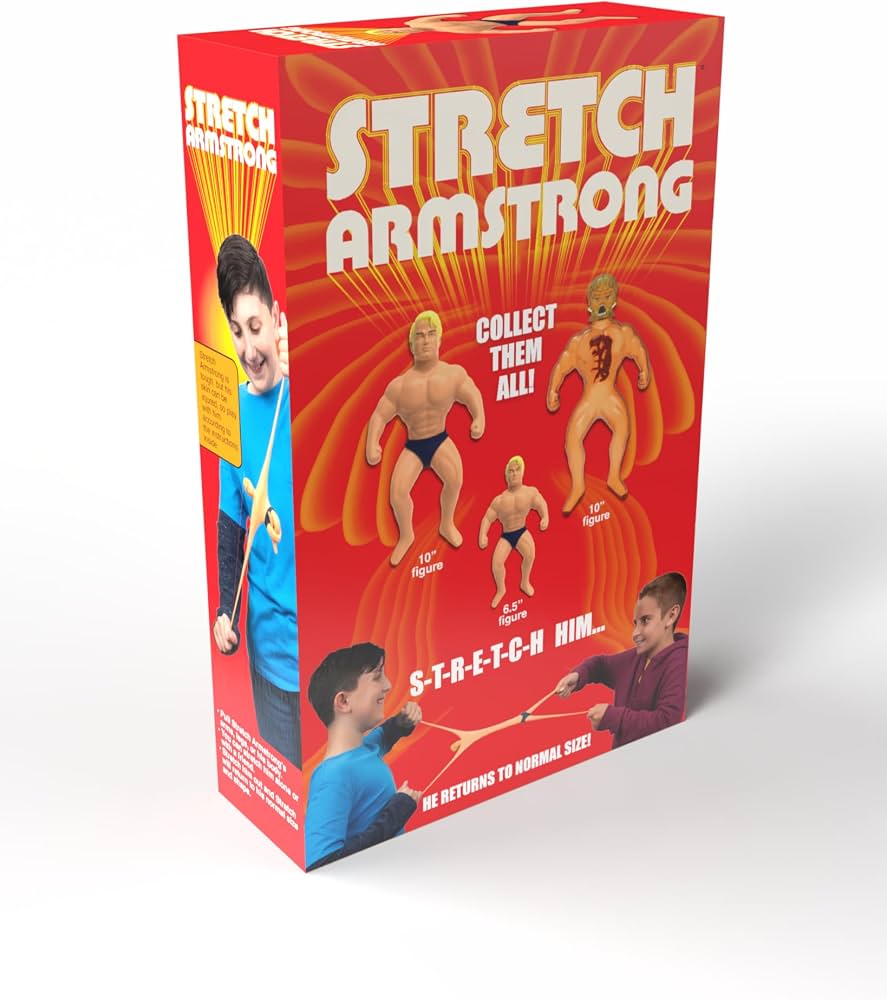 Original Stretch Armstrong in Box - Piccolo Mondo Toys