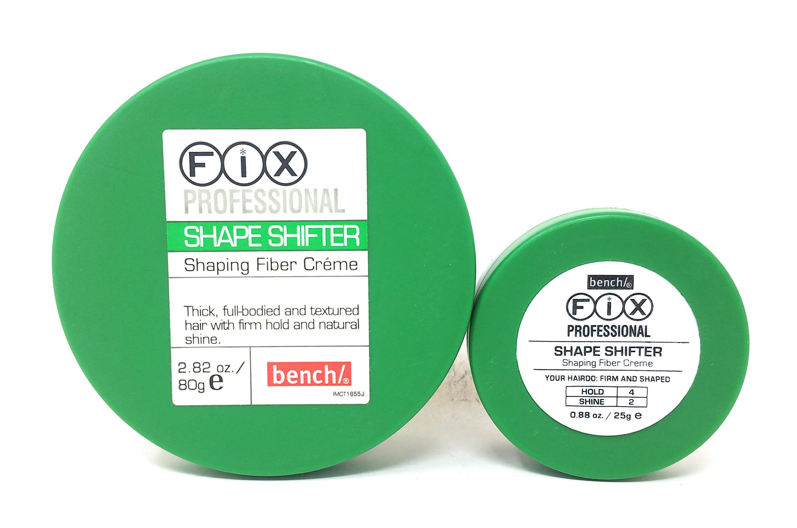 Bench FixProfessional SHAPE SHIFTER Shaping Fiber Cream | Hair Wax for Adult | Stylish Matte Finish with Volume | Non Sticky - 25gm - (Pack of 2).
