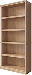 Bevfint Bookshelf, Open Storage 70 Inch Tall 5 Shelf Bookcase, Floor Standing Bookshelves and Bookcases, Book case for Farmhouse Library Office Bedroom Kids, Oak - 5 Tier, 5CSG-OAK