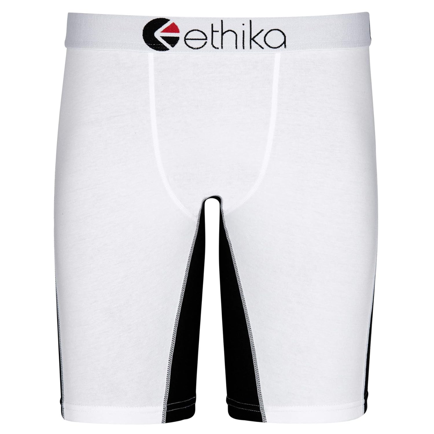 Ethika Mens Staple Boxer Brief Solids White OG